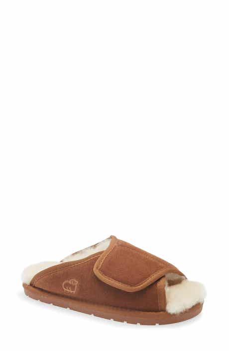 Ladies Wrap Leather Slipper