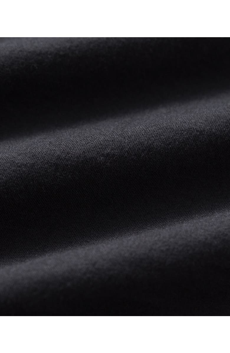 Pact Organic Cotton Women's Softspun Essential Crewneck Long Sleeve Tee, Alternate, color, Black