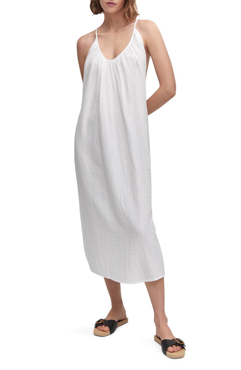 MANGO Belted Shift Dress, Main, color,