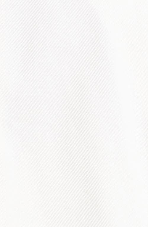 Twp Split Sleeve Stretch Cotton Blazer In White