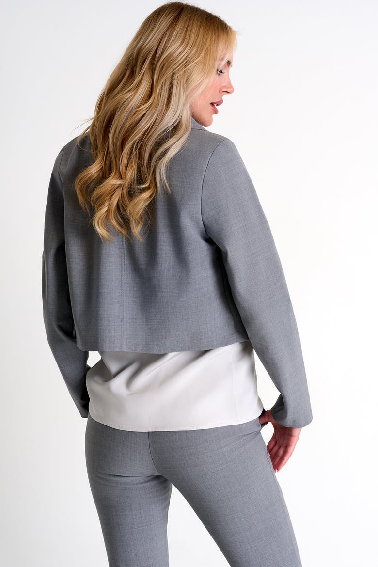 Contemporary Short Jacket, Alternate, color, Grey