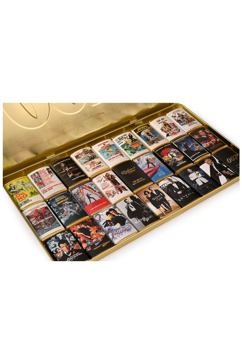 James Bond 007 Dry Mini Chocolate Bar Collectors Tin, Alternate, color, NONE