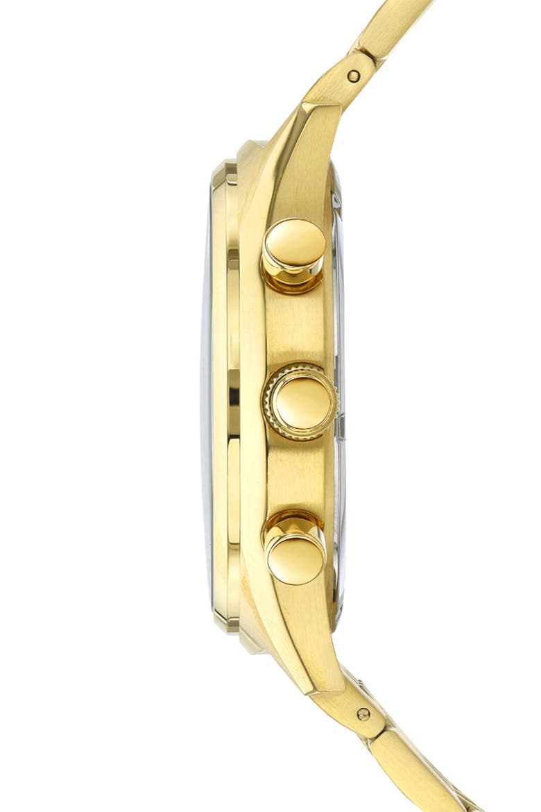 Charlie Multifunction Bracelet Strap Watch, 45mm, Alternate, color, GOLD
