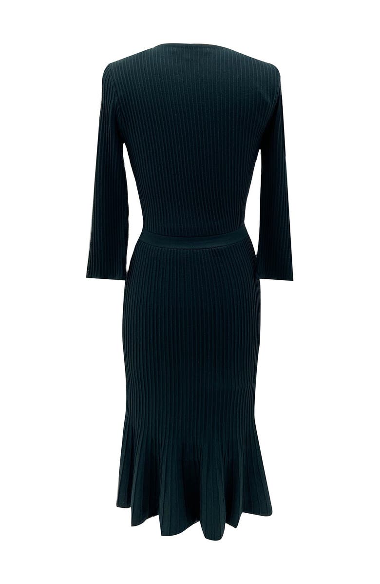 SANDRA DARREN 3/4 Sleeve Sweater Dress, Main, color, 