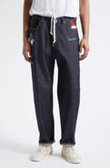 Undercover Embroidered Graphic Straight Leg Jeans