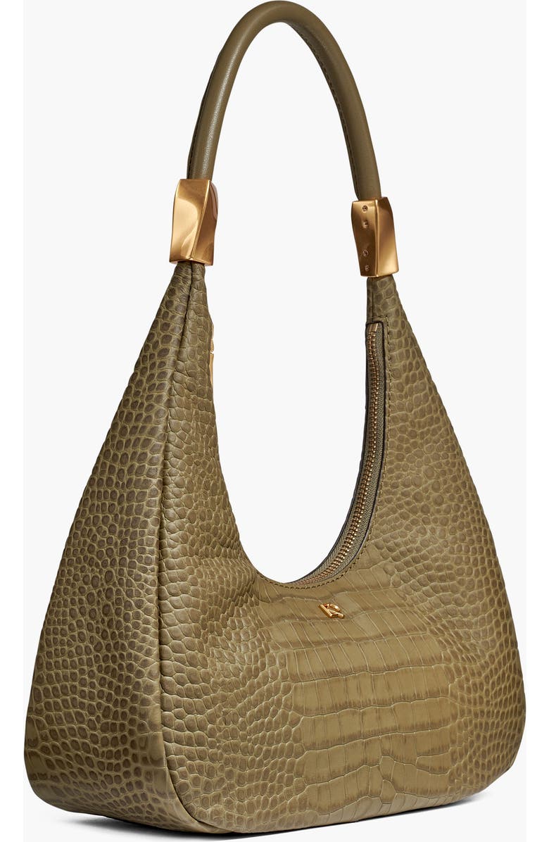 Donna Karan New York Quogue Embossed Croco Shoulder, Alternate, color,