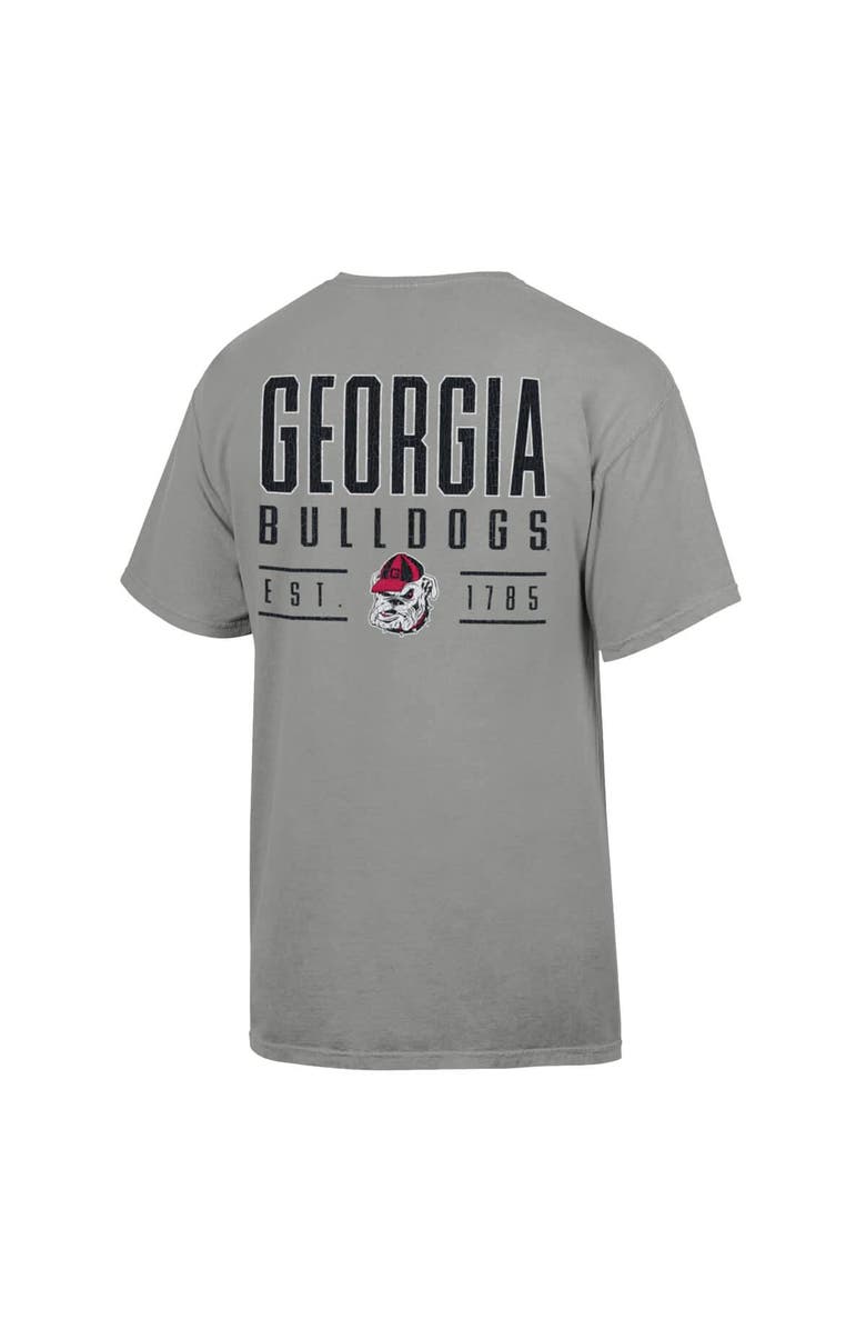 ComfortWash Men's ComfortWash  Gray Georgia Bulldogs Big Name T-Shirt, Alternate, color, Gray
