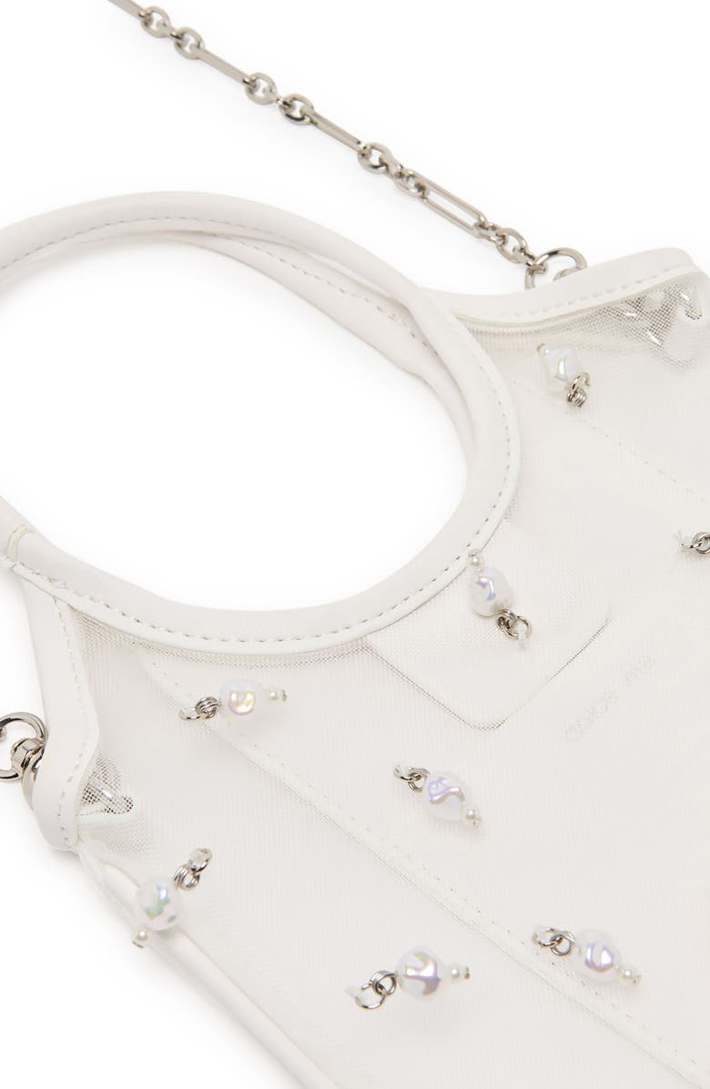 Dolce Vita Sylvene Canvas Crossbody, Alternate, color, White