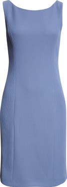 Emporio Armani Waffle Stitch Sleeveless Dress