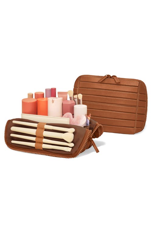 Parallelle The Small Traveler Toiletry Kit In Brown