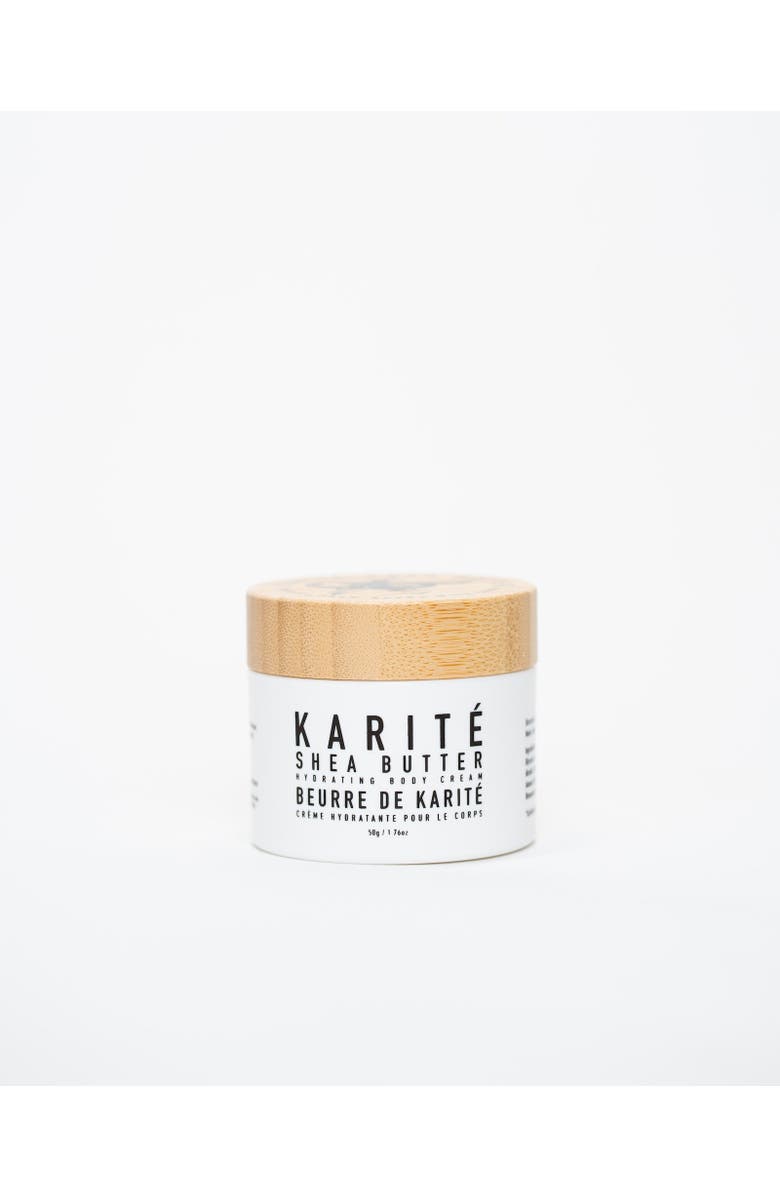 Karité Crème Corps Hydrating Body Cream Mini, Main, color, NO COLOR