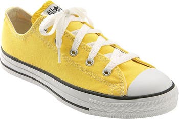 Yellow converse fashion toddler size