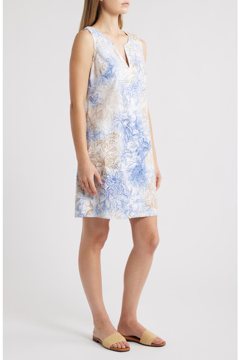 Palm-a-Dora Dolce Bay Shift Dress, Alternate, color, WHITE