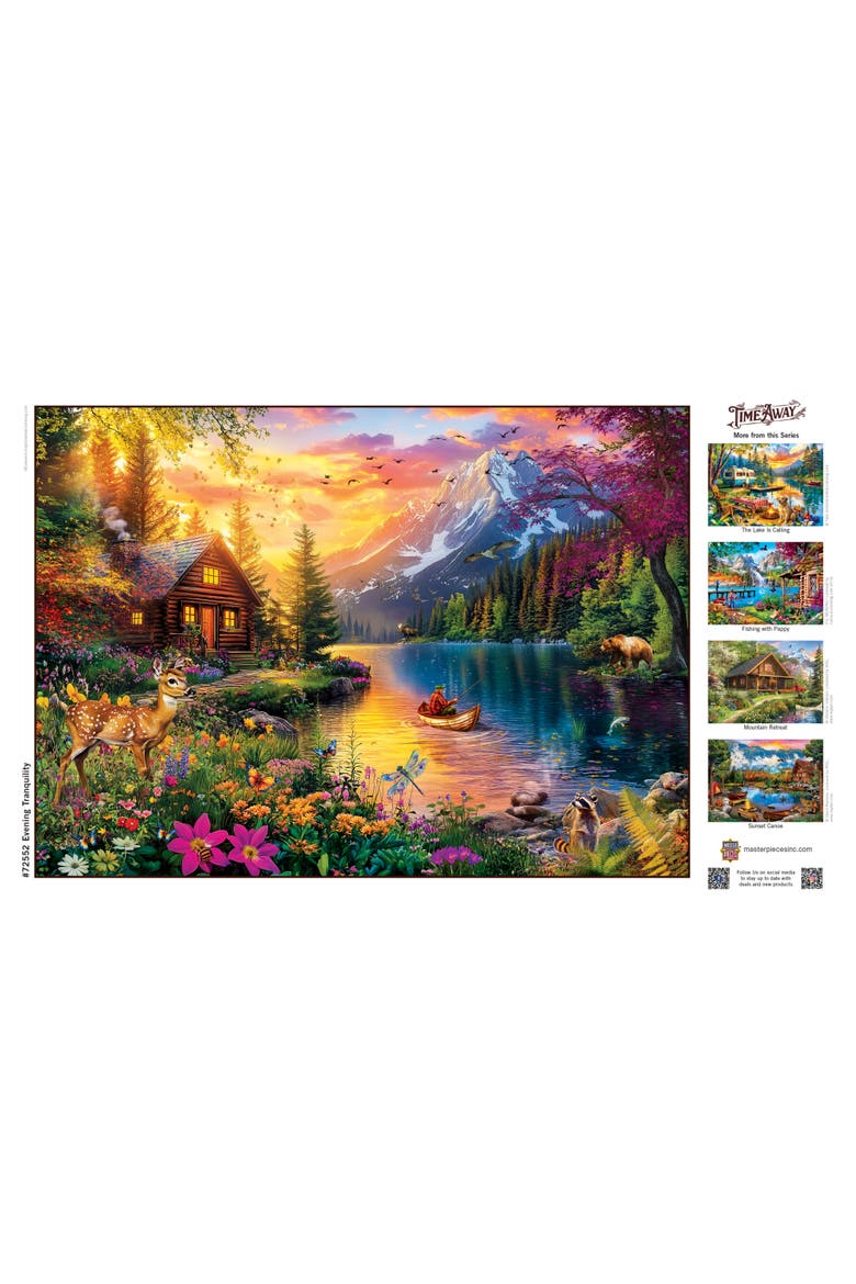 Evening Tranquility 1000 Piece Puzzle, Alternate, color, Multicolor