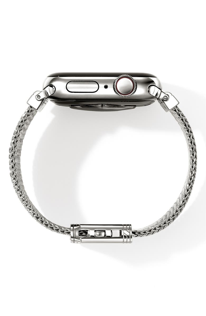 John Hardy Icon Link Smart Watch Strap, Alternate, color, Silver