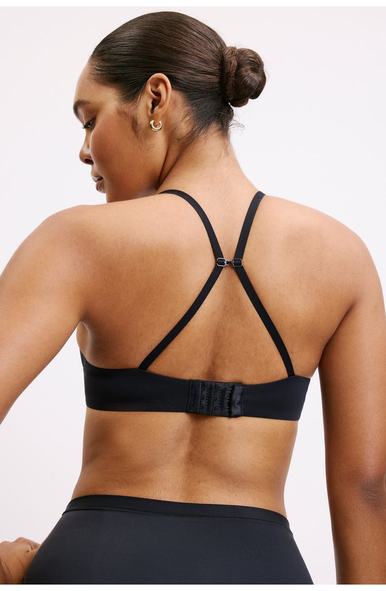 Harper Wilde Base T-Shirt Bra, Alternate, color, Black