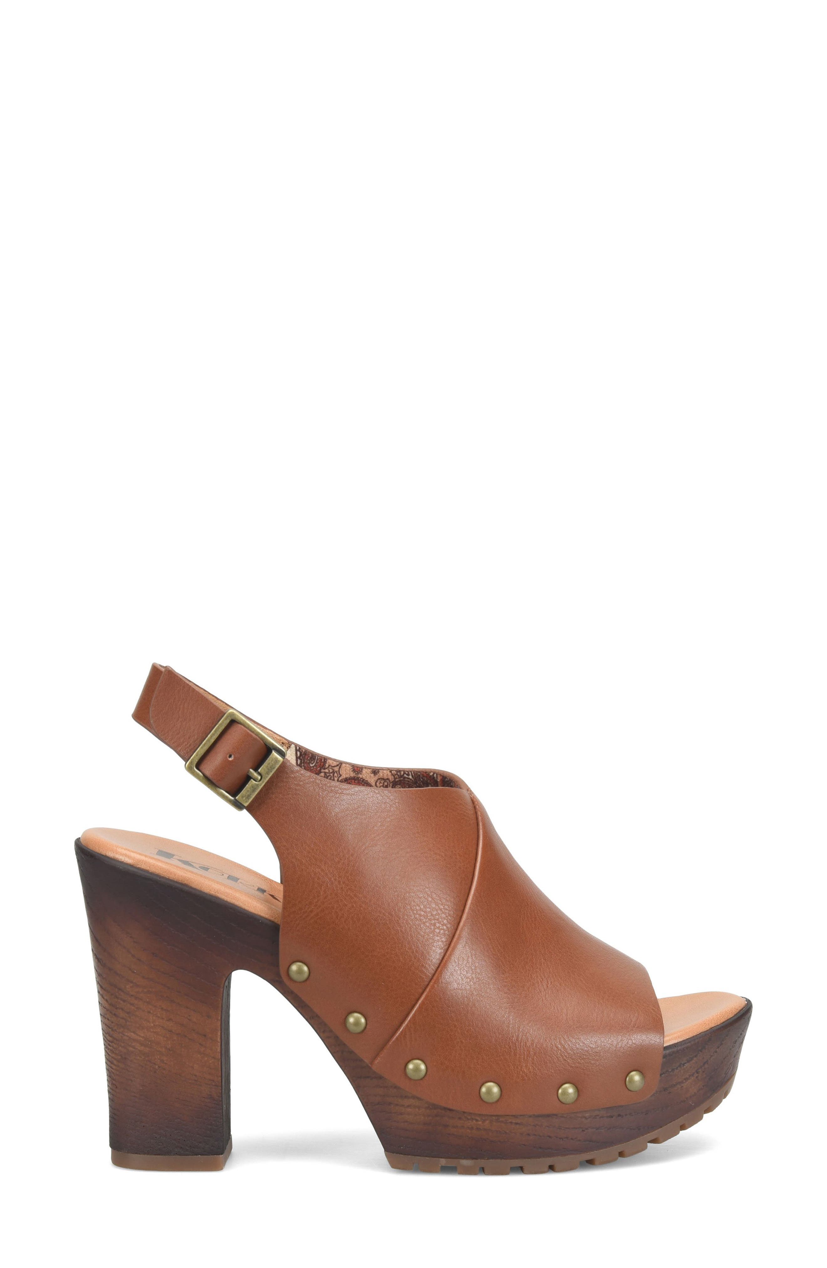 Annelie Slingback Sandal, Alternate, color, BROWN