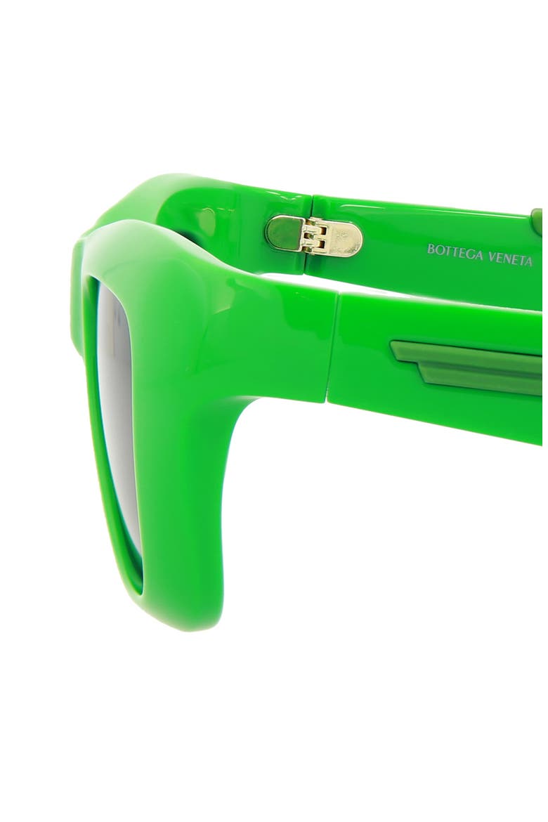 49mm Rectangular Sunglasses, Alternate, color, GREEN GREEN GREEN