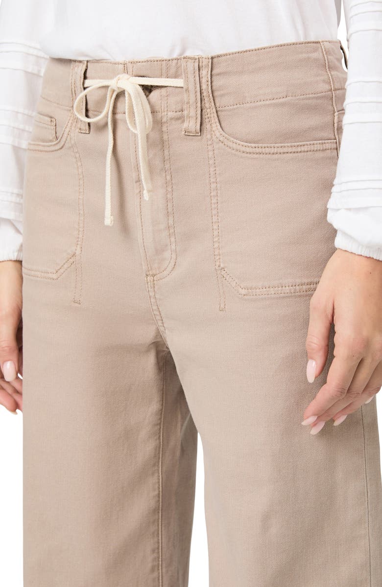 PAIGE Ari Drawstring High Waist Wide Leg Pants, Alternate, color, Vintage Utaupia