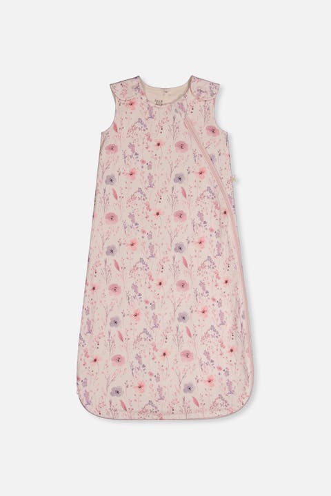 Organic Cotton Shoulder Snap Zipper Sleep Sack