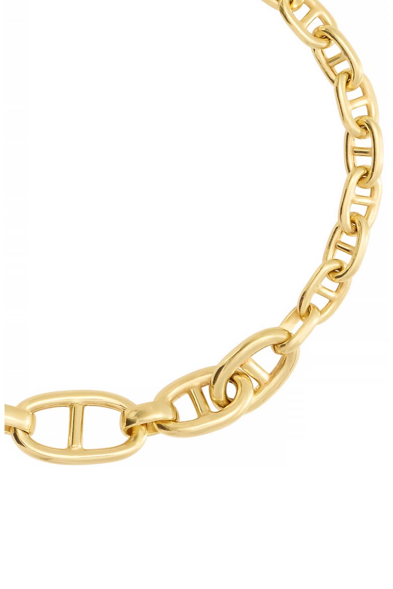 Luxe Mariner Graduated Link Bracelet, Alternate, color, GOLD