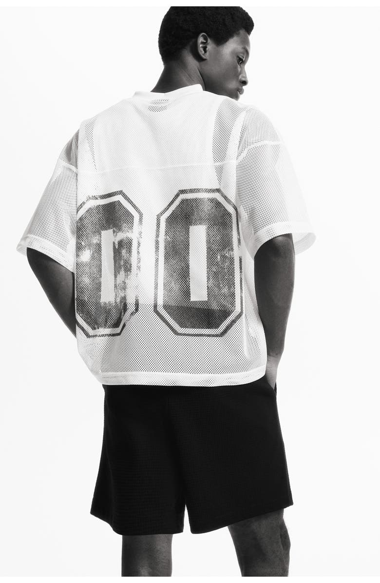 H&M Textured Jersey Shorts, Alternate, color, Black
