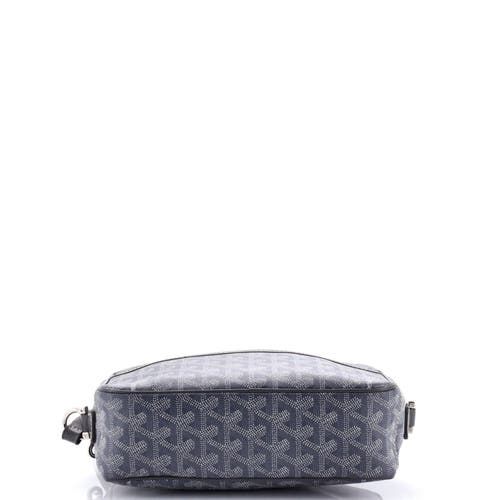 Pre-owned Goyard  Goyard Cap Vert Bag Coated Canvas In Gray