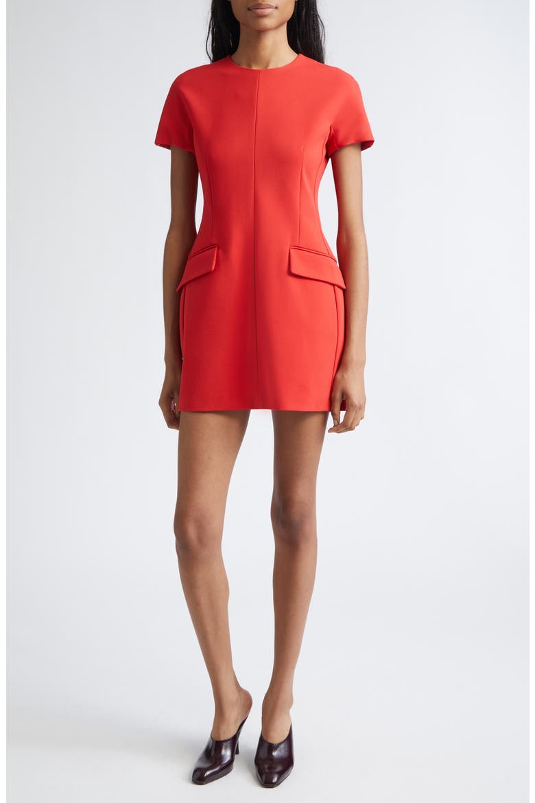 Mito Jersey Sheath Dress, Main, color, CORAL