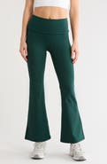 YOGALICIOUS Lux Florence Foldover 7\/8 Flare Leggings