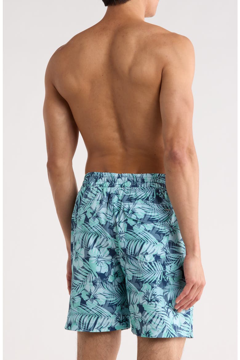 Double High Volley Swim Shorts, Alternate, color, INDUSTRIAL BLUE