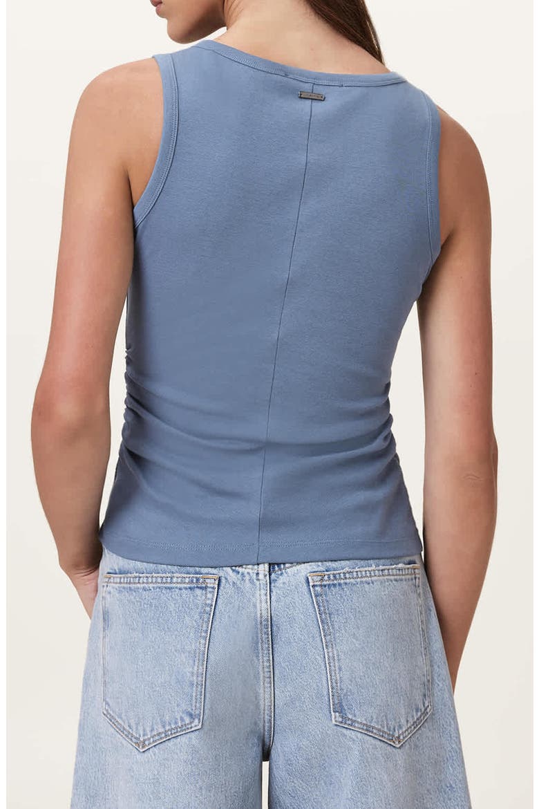 Katarina Stretch Cotton Tank, Alternate, color, CAPTAIN BLUE