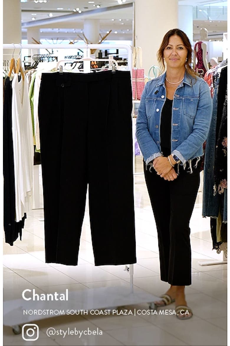 High Waist Tailored Pants video