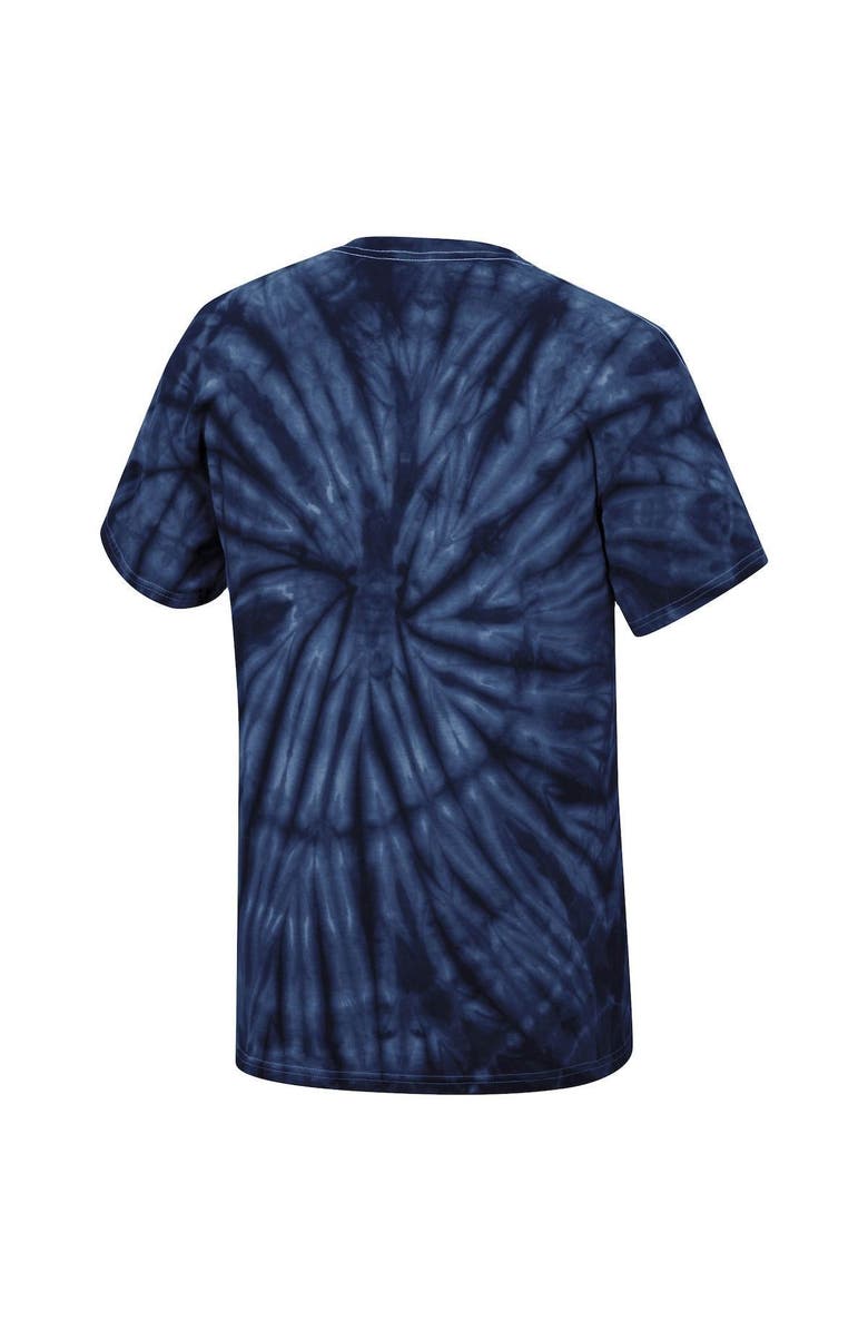 Mitchell & Ness Men's Mitchell & Ness Navy Sporting Kansas City Vintage Tie Dye T-Shirt, Alternate, color, 