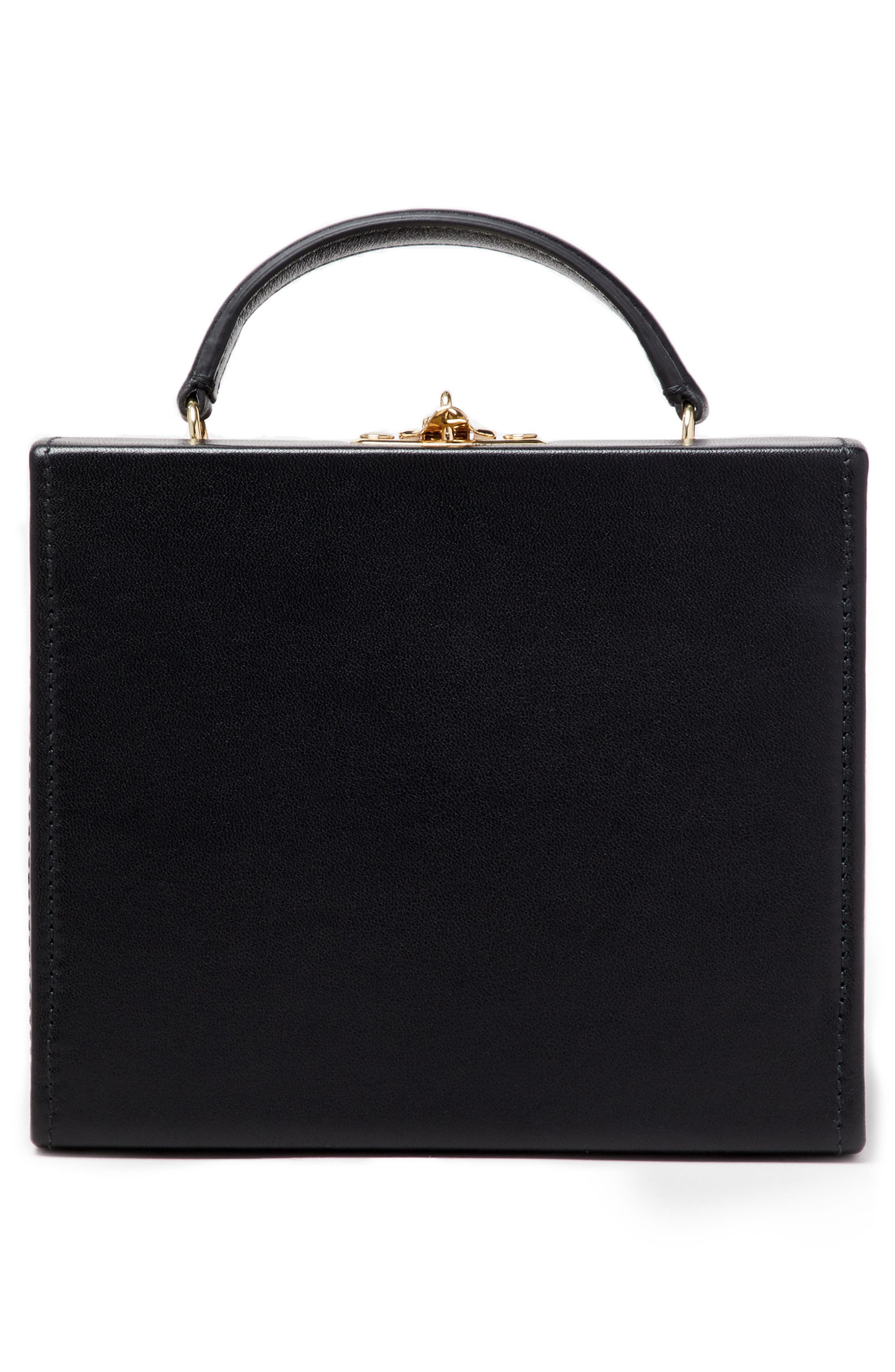 Pop & Suki Personalized Leather Box Bag, Alternate, color, 