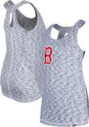 New Era Women's New Era Navy Boston Red Sox Space Dye Keyhole Back Tank Top