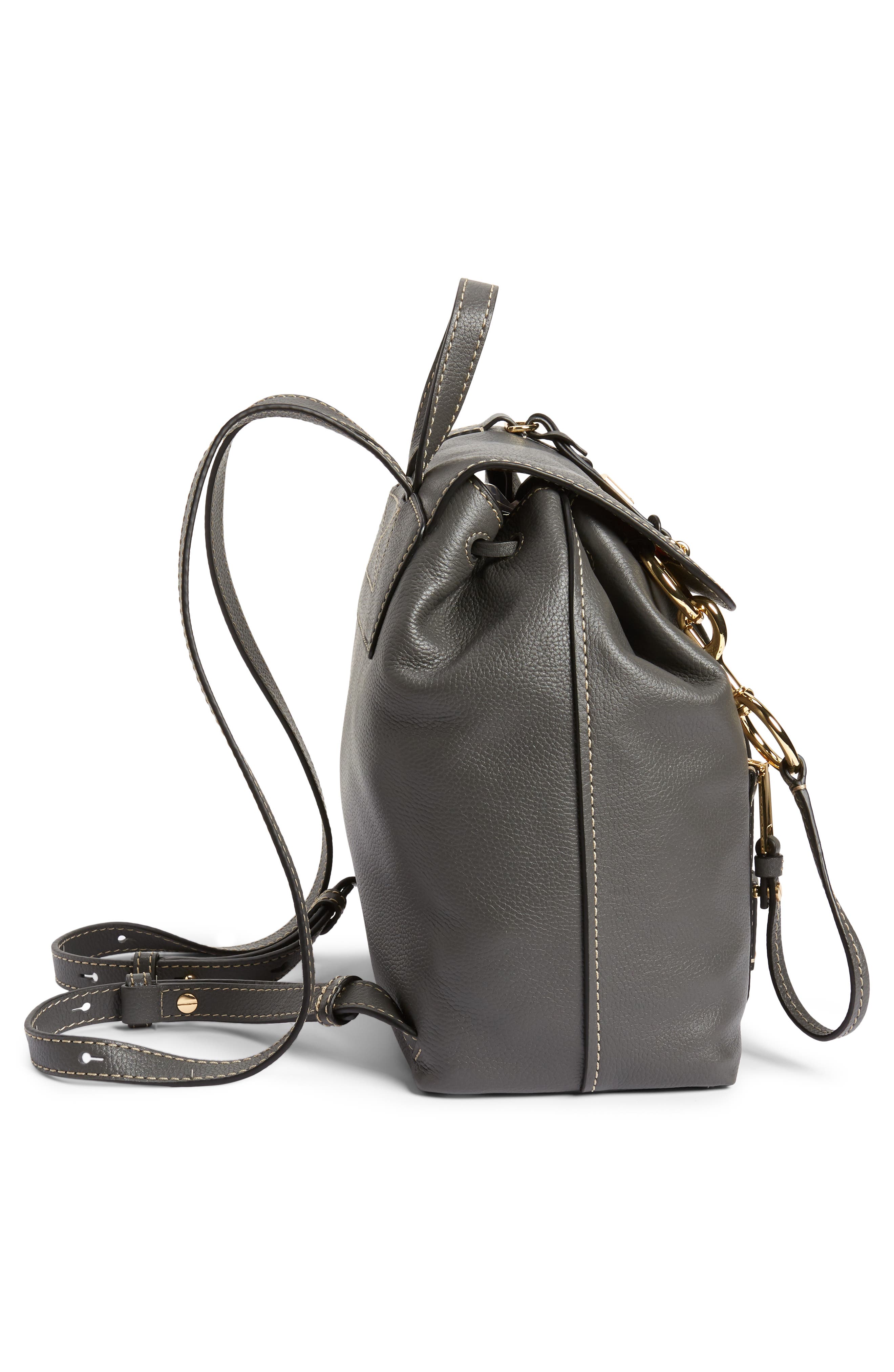 Marc Jacobs The Bold Grind Leather Backpack, Alternate, color, 