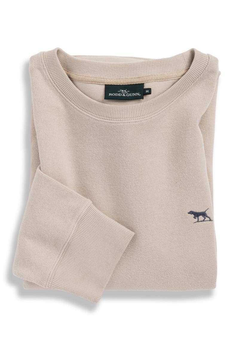Logo Detail Sweatshirt, Alternate, color, BONE