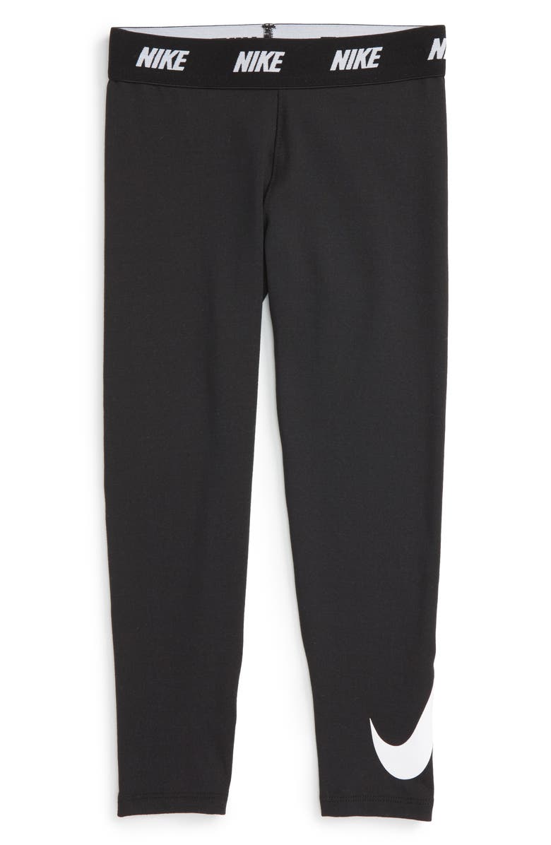 Nike Graphic Dri-FIT Leggings, Main, color, Black Denim