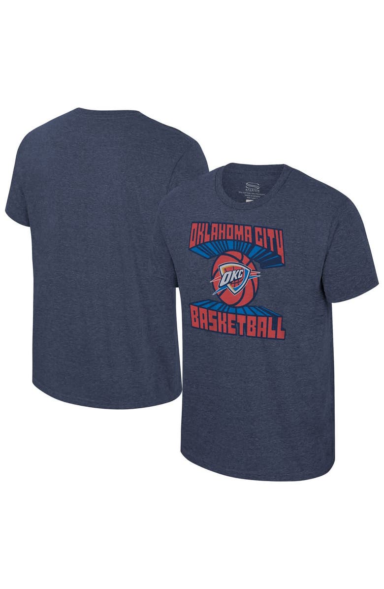 Stadium Essentials Unisex Stadium Essentials  Navy Oklahoma City Thunder Club Time Tri-Blend T-Shirt, Main, color, Navy