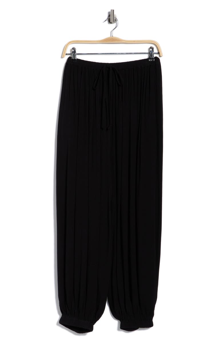 BOHO ME Balloon Cover-Up Pants, Main, color, Black