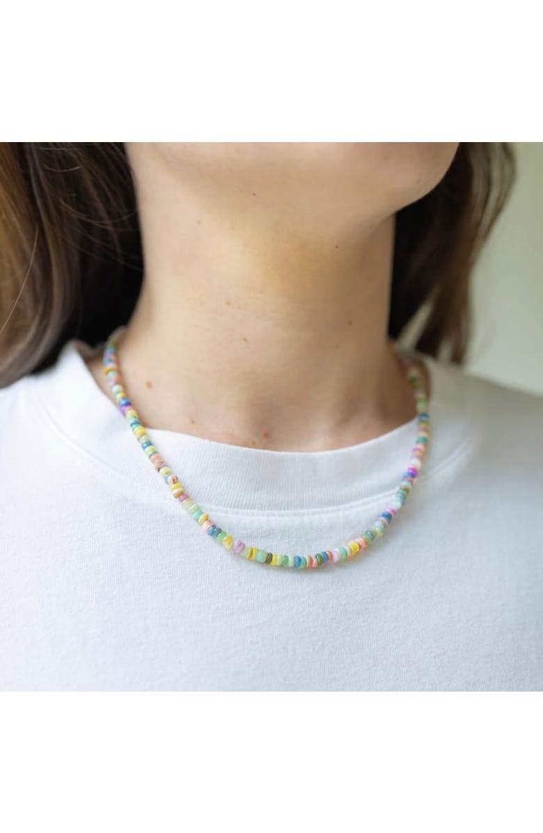 Erin McDermott Jewelry Misty Daydream Necklace, Alternate, color, Pink