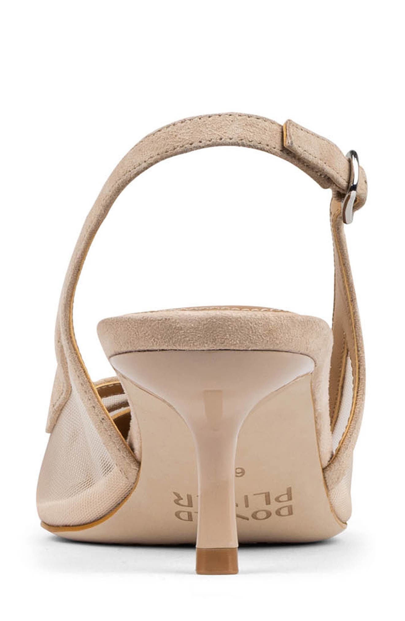 Slingback Kitten Heel Pump, Alternate, color, SAND/ SAND
