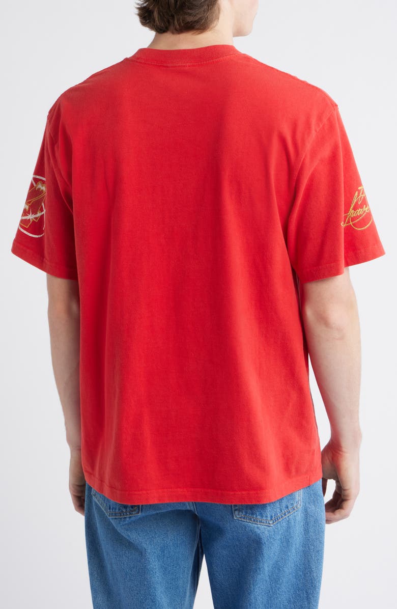 ICECREAM Racing Graphic T-Shirt, Alternate, color, Goji Berry