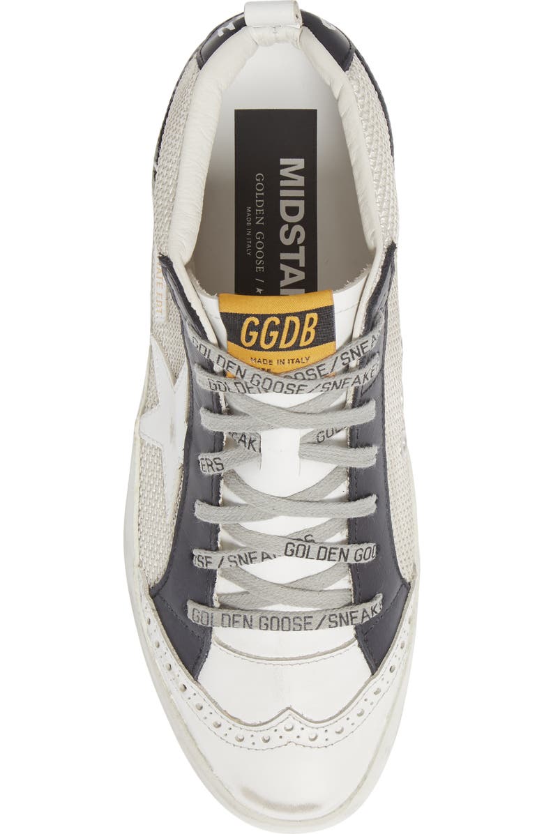 Golden Goose Mid Star Sneaker, Alternate, color,
