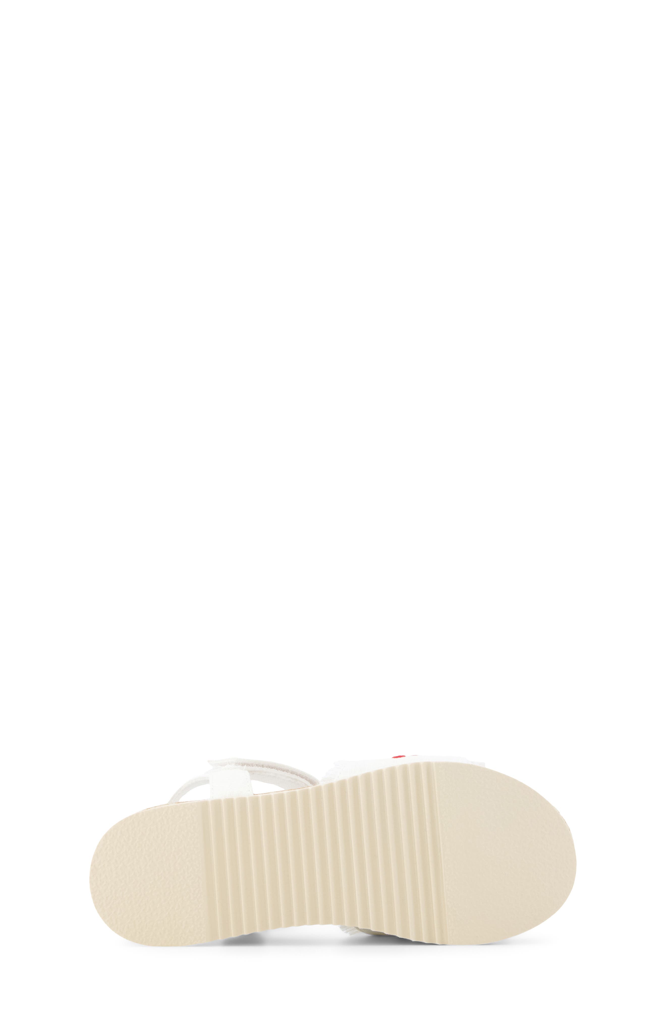 TOMS Kids' Diana Espadrille Ankle Strap Platform Wedge Sandal, Alternate, color, 