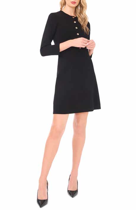 Rib Crewneck Dress