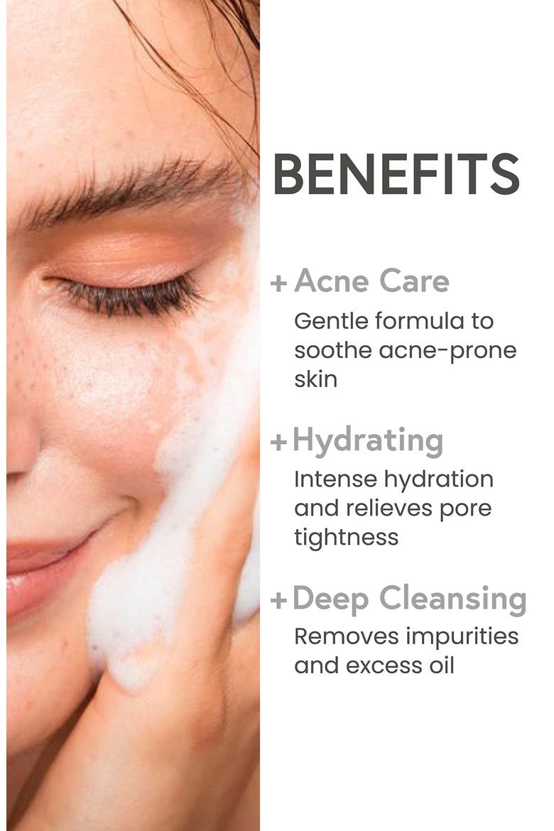 Ginger Water Foam Cleanser, Alternate, color, NO COLOR