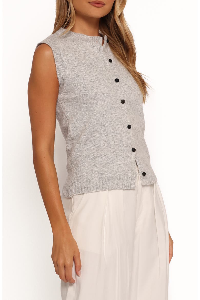Grace Sweater Vest, Main, color, GREY