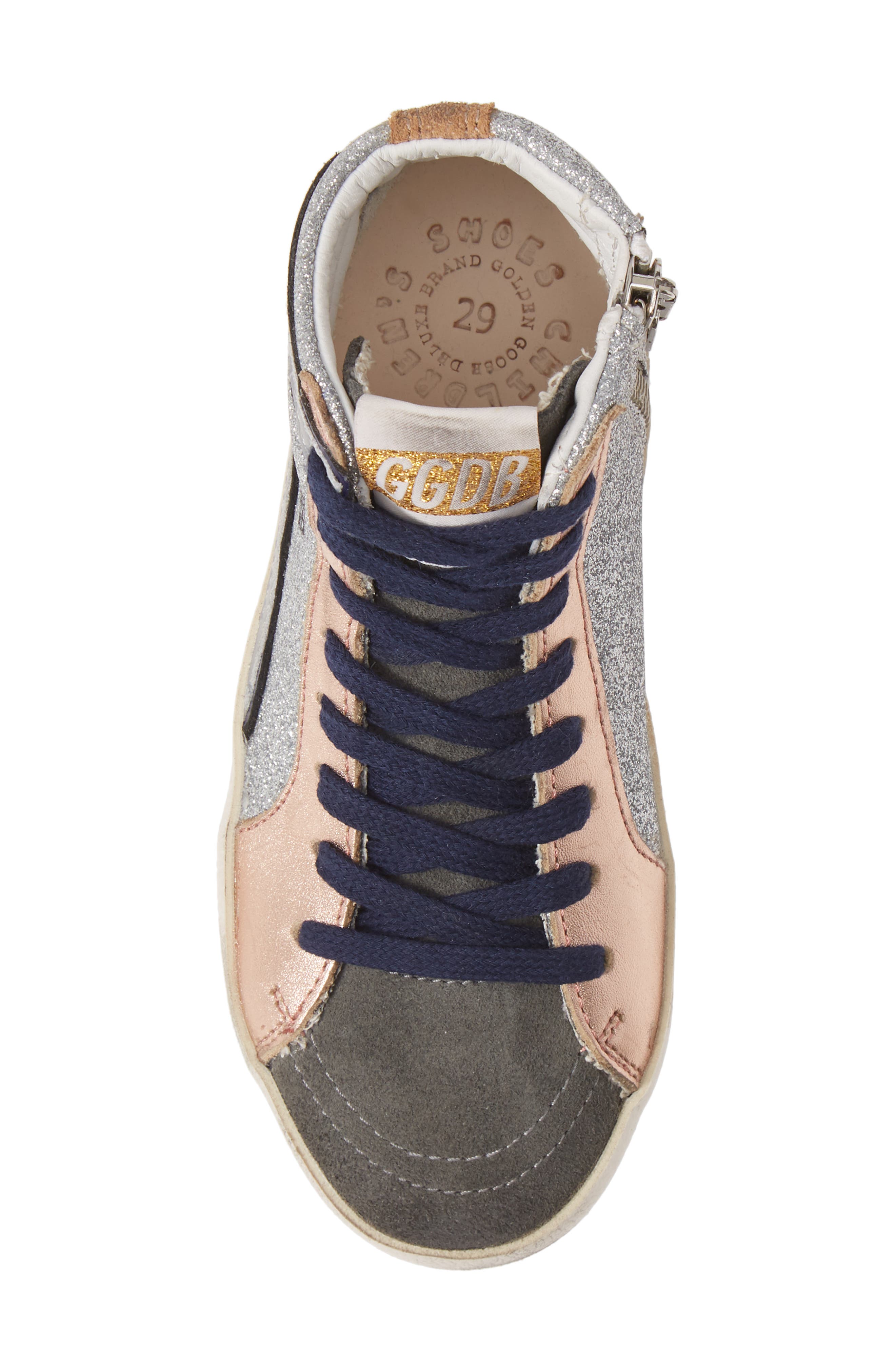 Golden Goose Slide High Top Sneaker, Alternate, color, 
