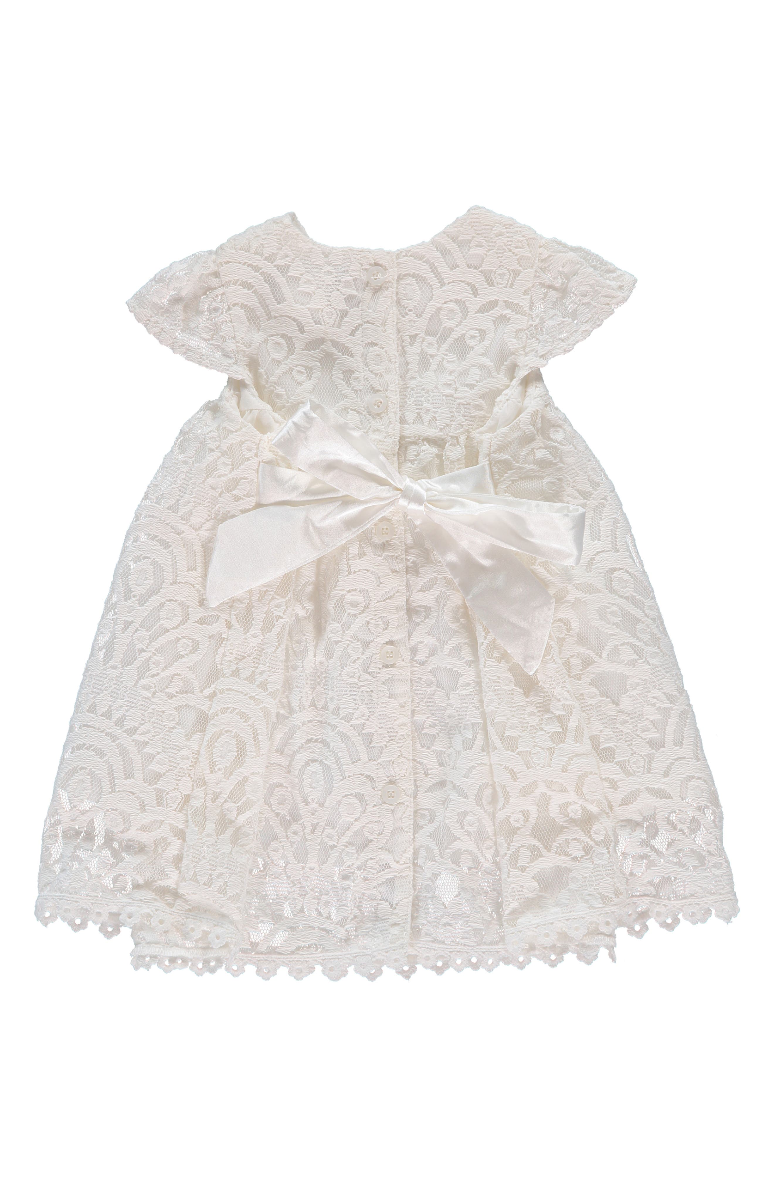 Carmy Christening Gown & Bonnet Unisex 2721 - White main image 0